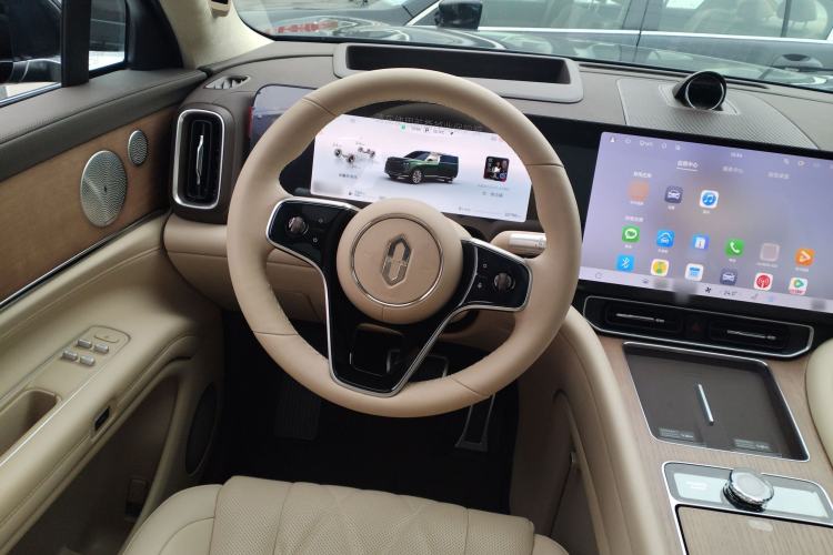 Used Hima AITO M9 2024 Range-Extended Ultra Version 52 kWh 5-Seater Model Steering Wheel