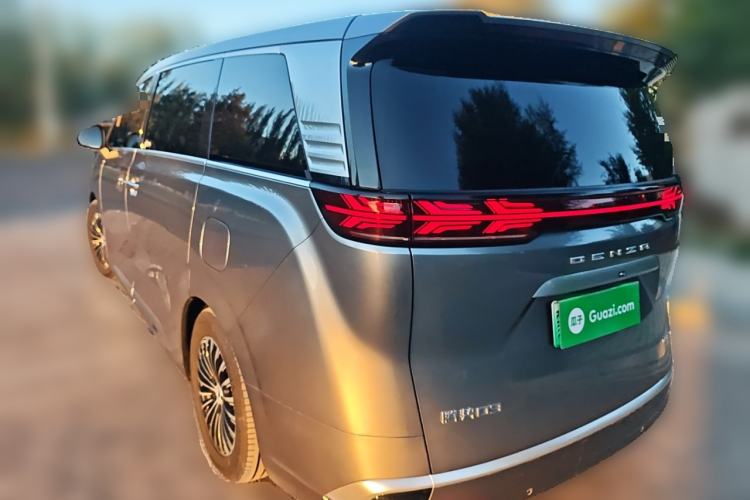 Used Denza D9 2024 DM-i 980 Four-Wheel Drive Prestige Model Rear Left 45 Deg