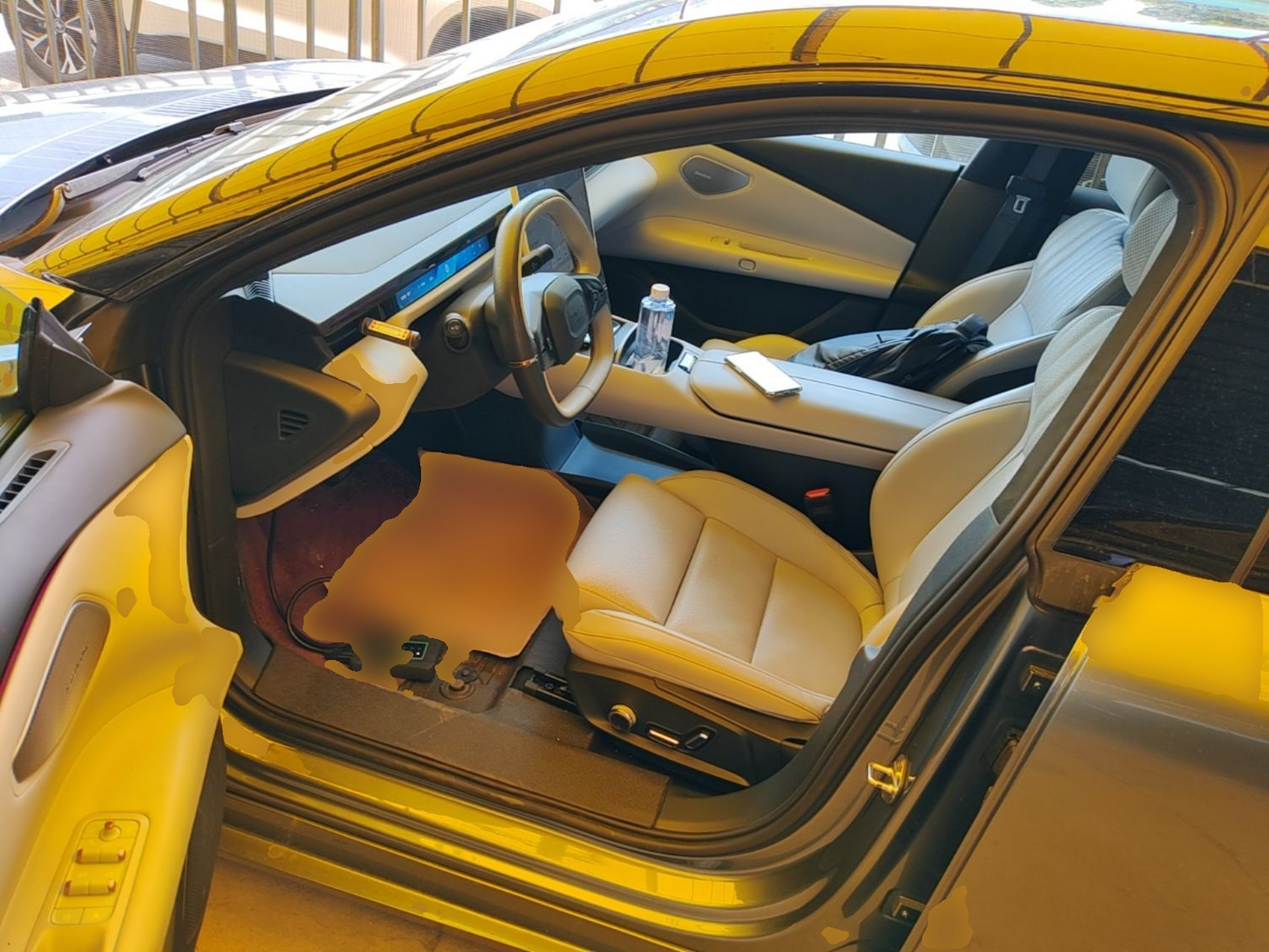Avant de la voiture