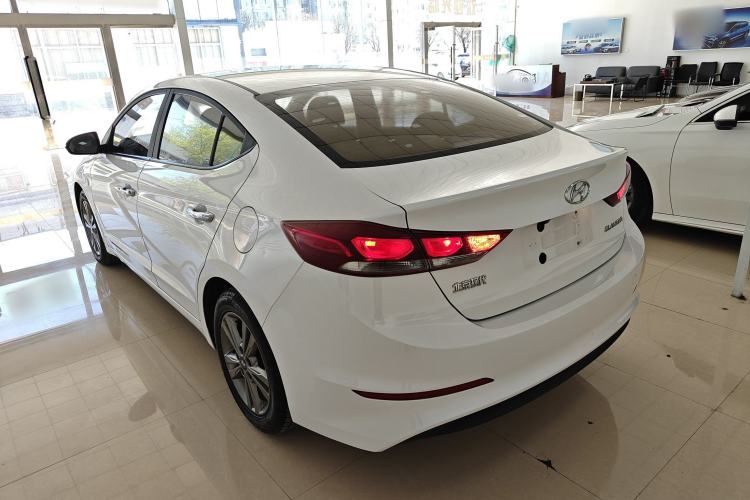 Used Hyundai Elantra (6th Generation / Lingdong) 2016 1.6L Manual ZhiXuan·Youth Edition Rear Left 45 Deg