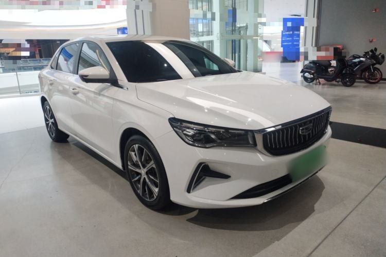 Used Geely Auto Emgrand 2023 4th Generation Champion Edition 1.5L CVT Luxury Model Front Right 45 Deg