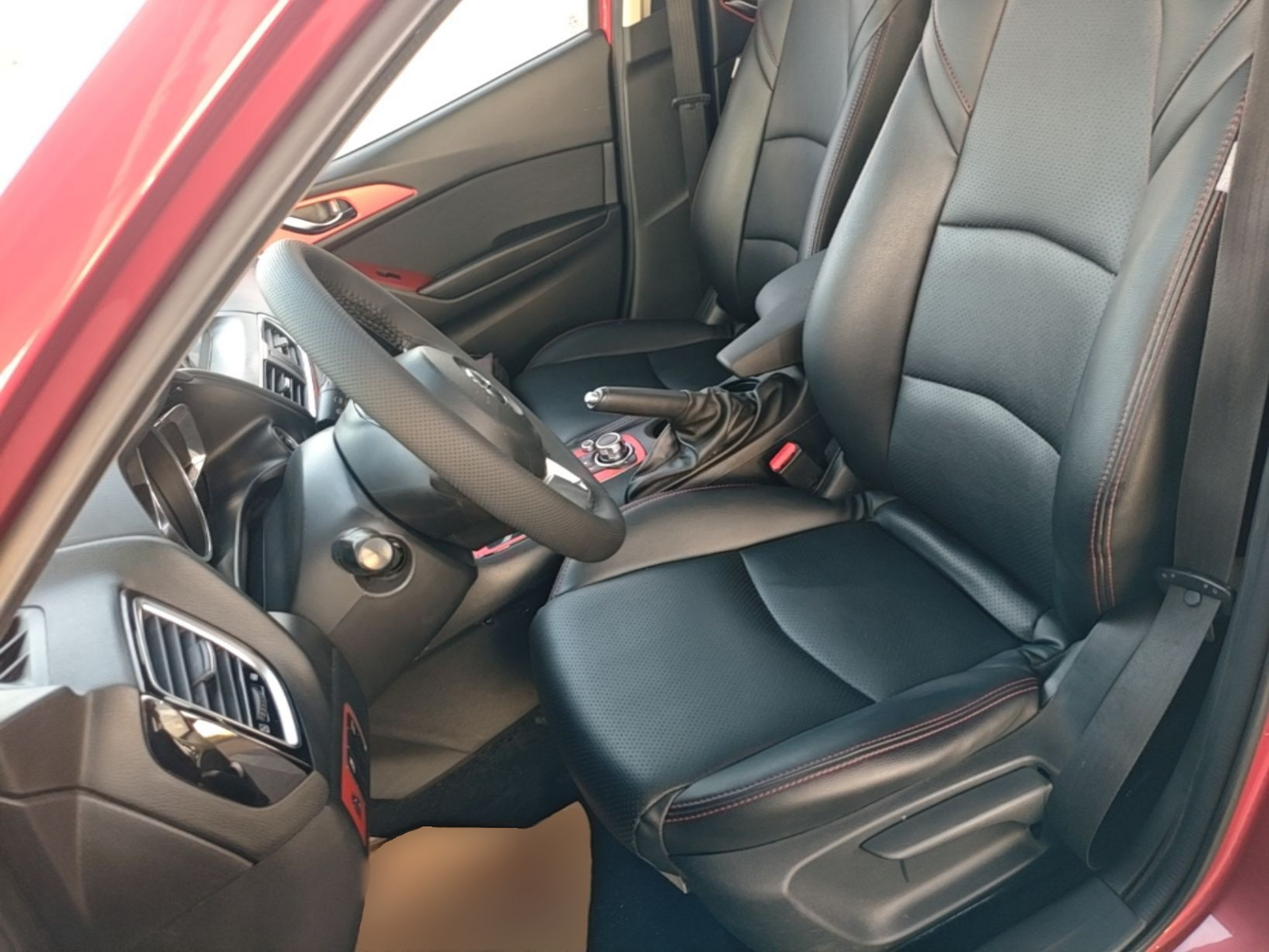 Avant de la voiture