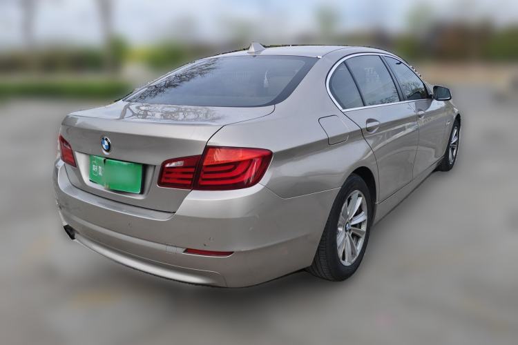 Used BMW 5 Series 2013 525Li Leading Model Rear Right 45 Deg