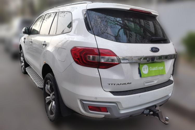 Used Ford Everest 2017 2.0T Gasoline Automatic 4x4 Flagship Edition 7 Seats Rear Left 45 Deg