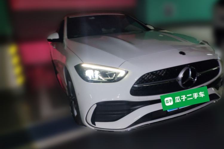 Used Mercedes-Benz C-Class 2022 C 200 L Sport Edition Front Right 45 Deg