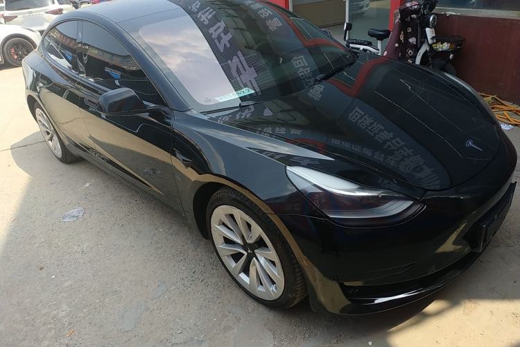 Used Tesla Model 3 2021 Standard Range Rear-Wheel Drive Upgraded Version 3D6 Front Right 45 Deg