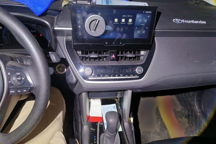 Used Toyota FRONTLANDER 2023 2.0L Smart Electric Hybrid Dual-Engine Leading Edition Audio And AC Panel