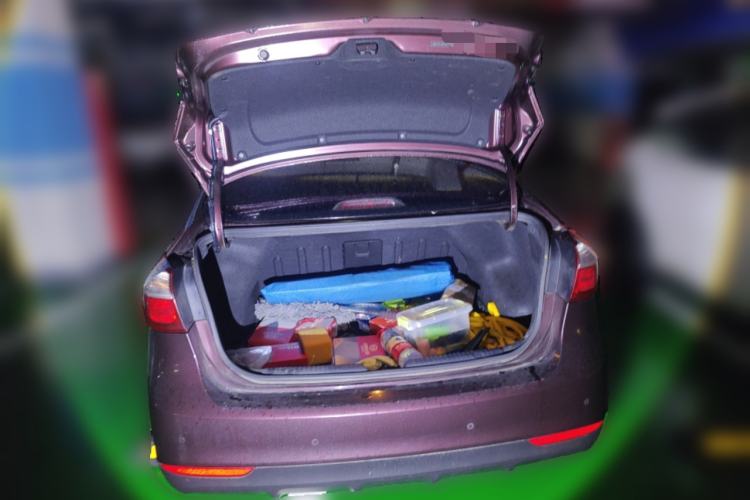 Used Kia K3 2016 1.6L Automatic DLX Trunk