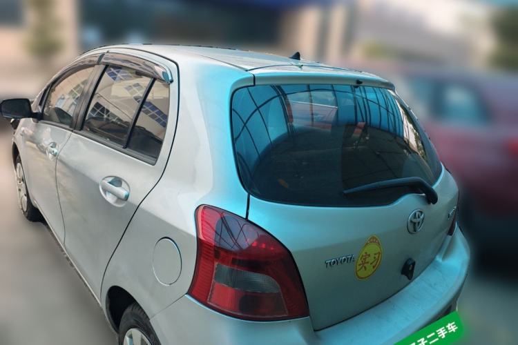 Used Toyota Yaris 2011 1.6E Automatic Charm Edition Rear Left 45 Deg