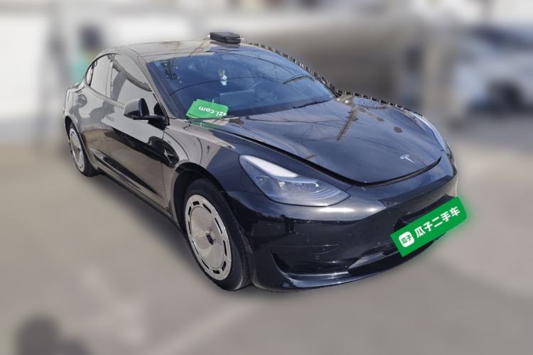 Used Tesla Model 3 2022 Rear-Wheel-Drive Version Front Right 45 Deg