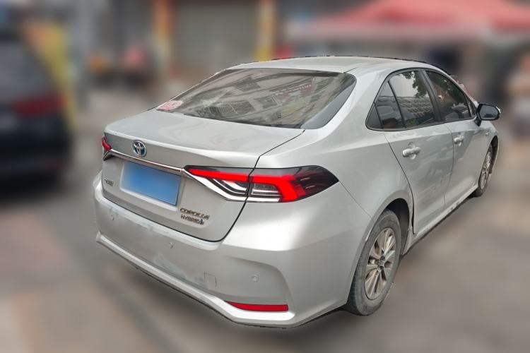 Used Toyota Corolla 2021 Dual-Engine 1.8L E-CVT Pioneer Edition Rear Right 45 Deg