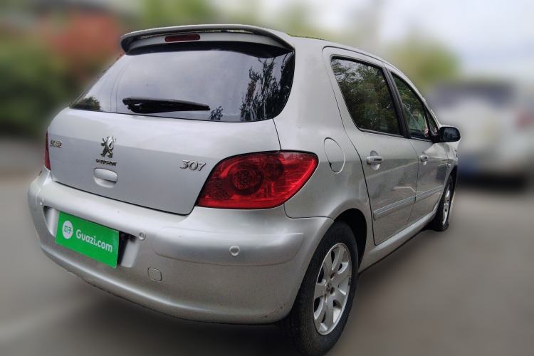 Used Peugeot 307 2009 Hatchback 1.6L Automatic Elite Edition Rear Right 45 Deg