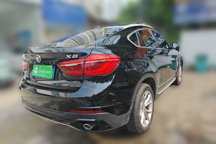Used BMW X6 2015 xDrive35i Leading Model Rear Right 45 Deg