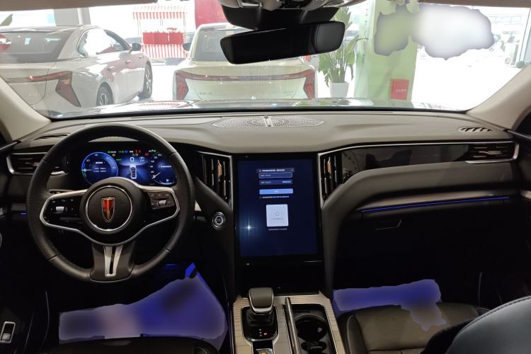 Used Hongqi HS7 PHEV 2024 2.0T PHEV Four-Wheel Drive Flagship Edition 7 Seats Center Console