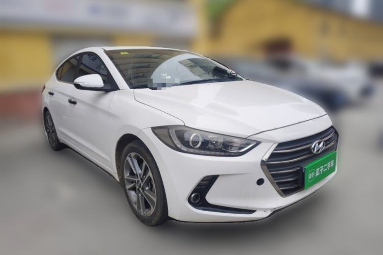 Used Hyundai Elantra (6th Generation / Lingdong) 2016 1.6L Automatic ZhiXuan – Elite Version Front Right 45 Deg