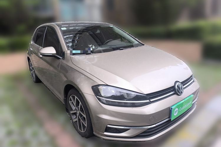 Used Volkswagen Golf 2019 280TSI DSG Comfort Version China VI Standard Front Right 45 Deg