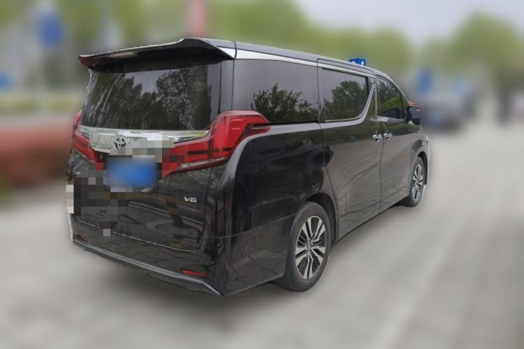 Used Toyota Alphard 2018 Revised Version 3.5L Luxury Edition Rear Right 45 Deg