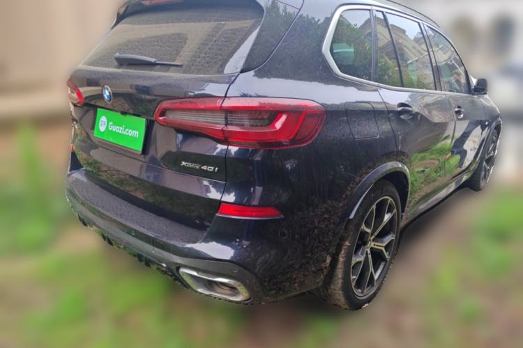 Used BMW X5 2019 xDrive40i Luxury Model with M Sport Package Rear Right 45 Deg