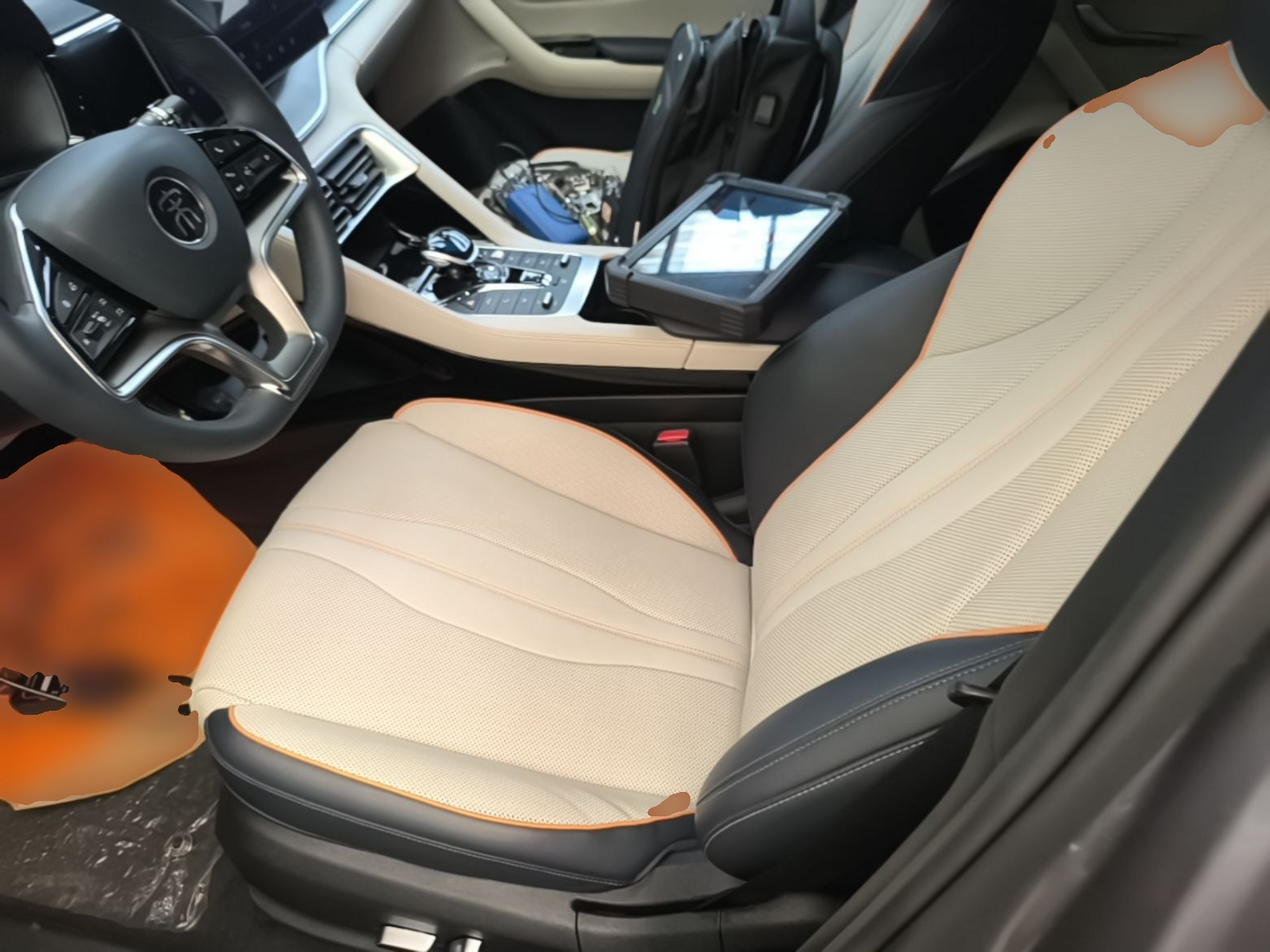 Avant de la voiture
