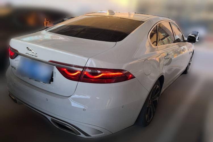 Used Jaguar XFL 2021 XFL 2.0T P200 Two-Wheel-Drive Elite Luxury Edition Rear Right 45 Deg