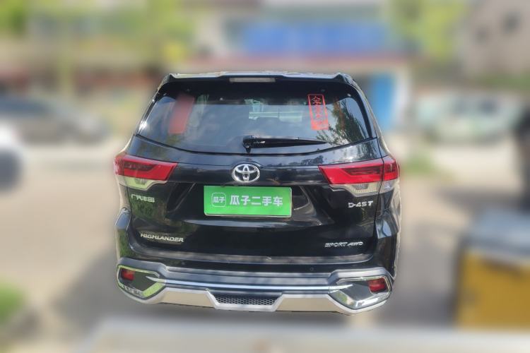 Used Toyota Highlander 2021 2.0T Four-Wheel Drive Prestige Version 7 Seats Rear