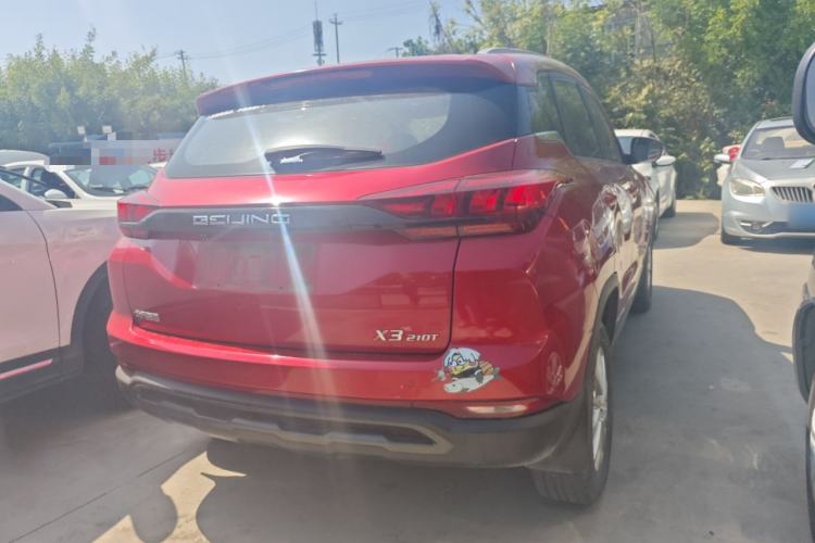 Used BAIC Beijing X3 2021 1.5T Manual Glory Edition Rear Right 45 Deg