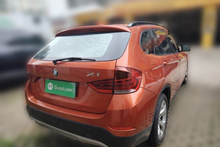 Used BMW X1 2012 sDrive18i Luxury Edition Rear Right 45 Deg