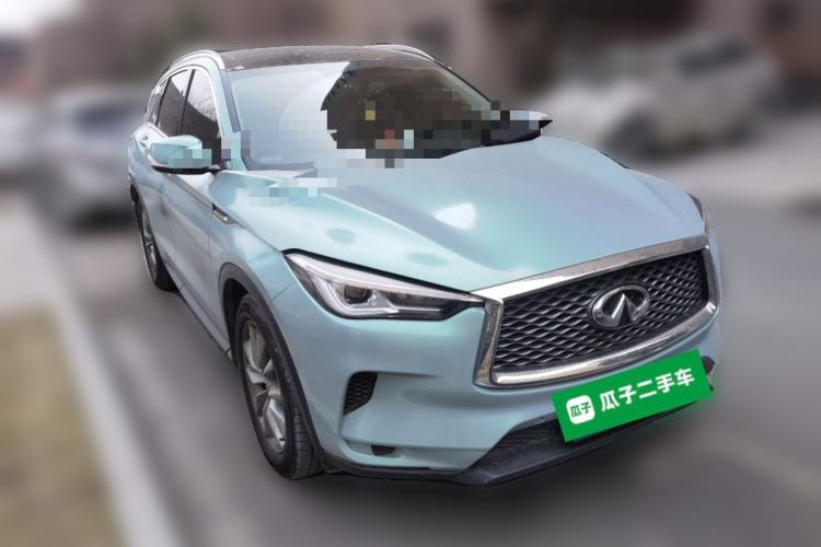 Used Infiniti QX50 2022 2.0T Two-Wheel Drive Fashion Edition Front Right 45 Deg