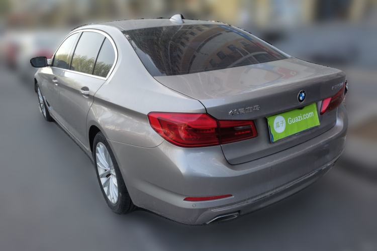Used BMW 5 Series 2018 525Li Luxury Package Rear Left 45 Deg