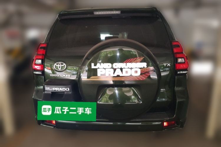 Used Toyota Prado 2019 3.5L Automatic TX-L Deluxe Edition with Rear-Mounted Spare Tire Rear