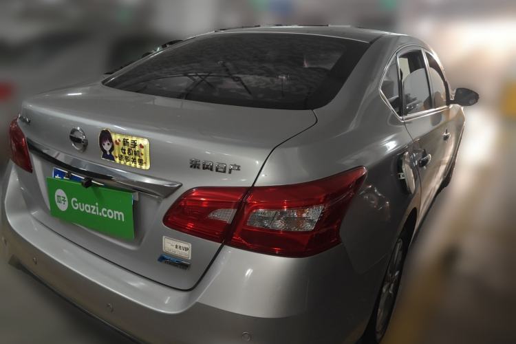 Used Nissan Sylphy 2019 1.6XV CVT Smart Connect Luxury Edition China V Standard Rear Right 45 Deg