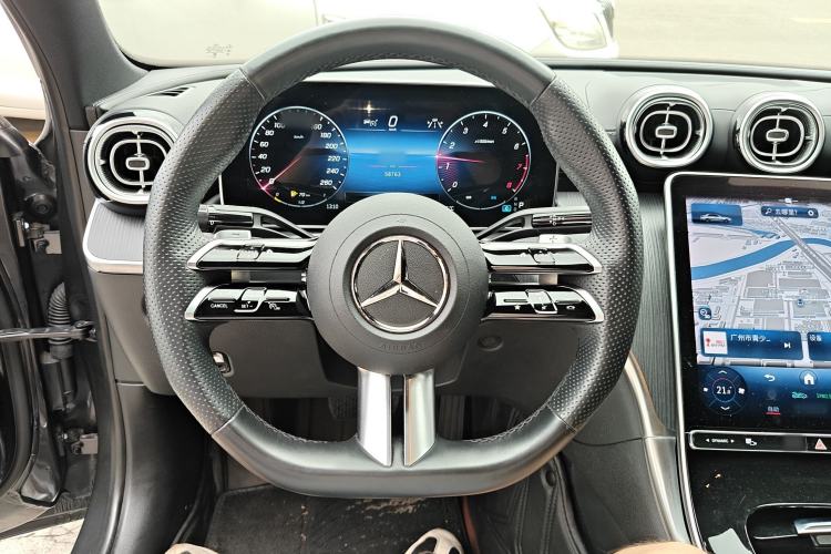 Used Mercedes-Benz C-Class 2023 Second Facelift C 260 L Sport Edition Steering Wheel