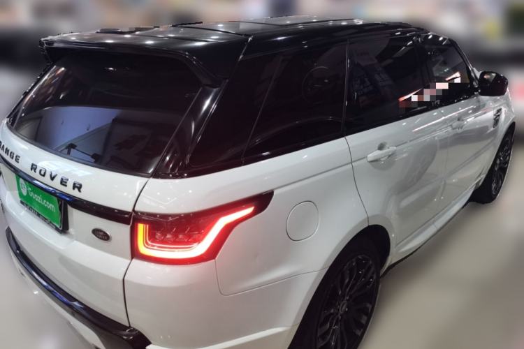 Used Land Rover Range Sport 2021 3.0 L6 YAO Black Edition Rear Right 45 Deg
