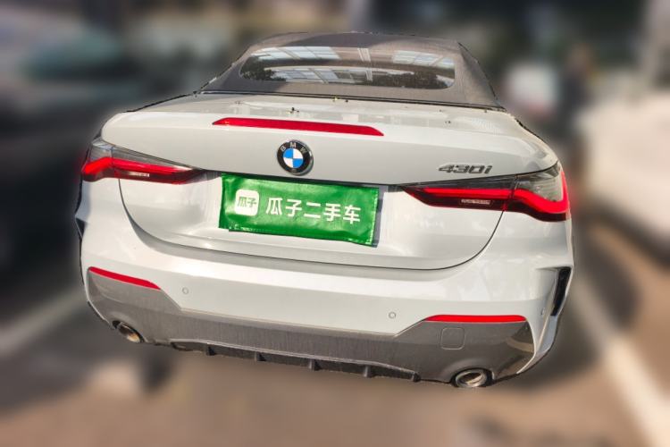 Used BMW 4 Series 2022 Second Facelift 430i Convertible M Sport Night Edition Package
