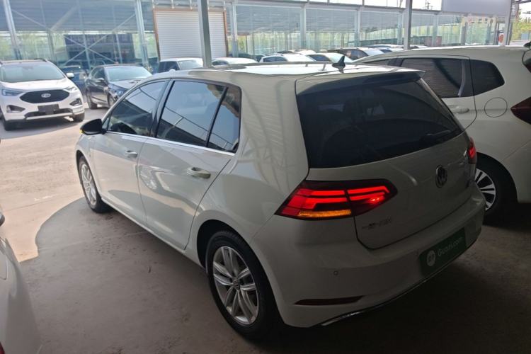 Used Volkswagen Golf 2019 280TSI DSG Comfort Version China VI Standard Rear Left 45 Deg