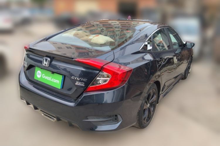 Used Honda Civic 2019 220TURBO CVT Dynamic Edition China VI Emission Standard Rear Right 45 Deg