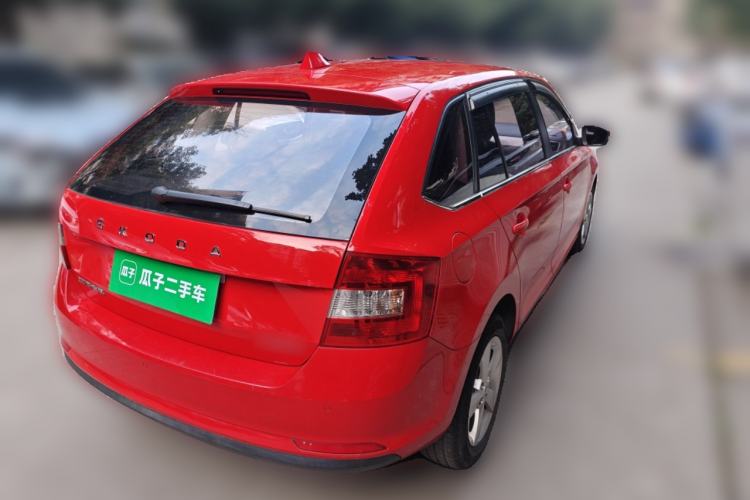 Used Skoda Rapid Spaceback 2019 1.5L Automatic Comfort Edition Rear Right 45 Deg