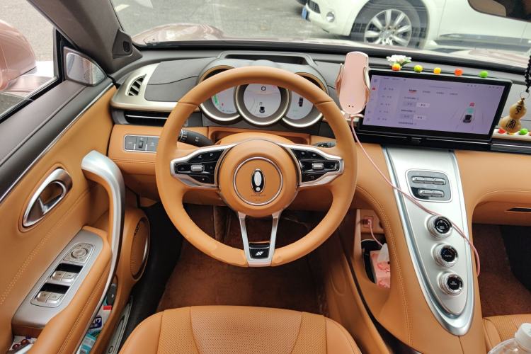 Used ORA Lightning Cat 2022 555 km Luxury Edition Steering Wheel