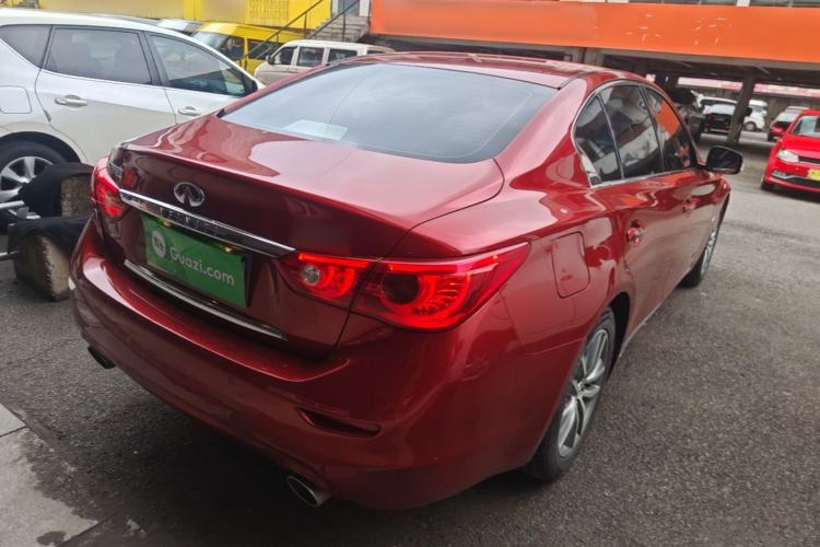 Used Infiniti Q50L 2016 2.0T Enjoyment Edition Rear Right 45 Deg