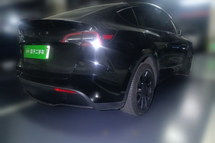 Used Tesla Model Y 2022 Long-Range All-Wheel-Drive Version Rear Right 45 Deg