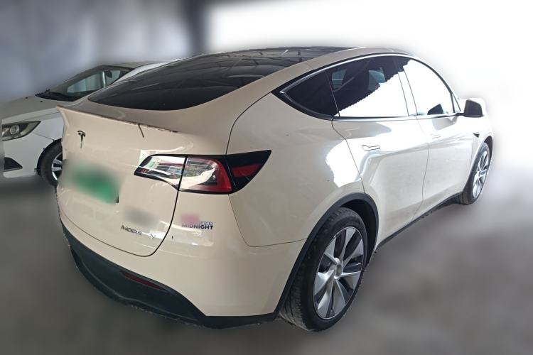 Used Tesla Model Y 2022 Revised Version Rear-Wheel Drive Rear Right 45 Deg