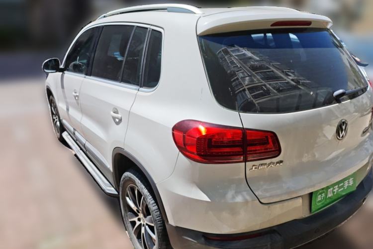 Used Volkswagen Tiguan 2013 1.8TSI Automatic Two-Wheel Drive Luxury Model Rear Left 45 Deg