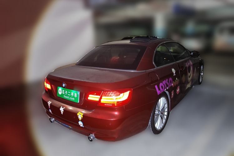 Used BMW 3 Series 2011 335i Convertible Coupe Rear Right 45 Deg