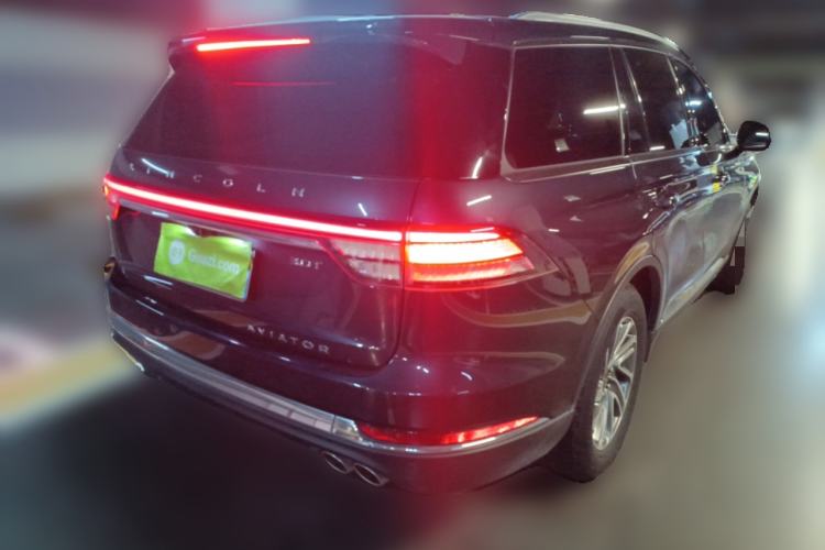 Used Lincoln Aviator 2021 3.0T V6 Four-Wheel Drive Luxury Edition Rear Right 45 Deg