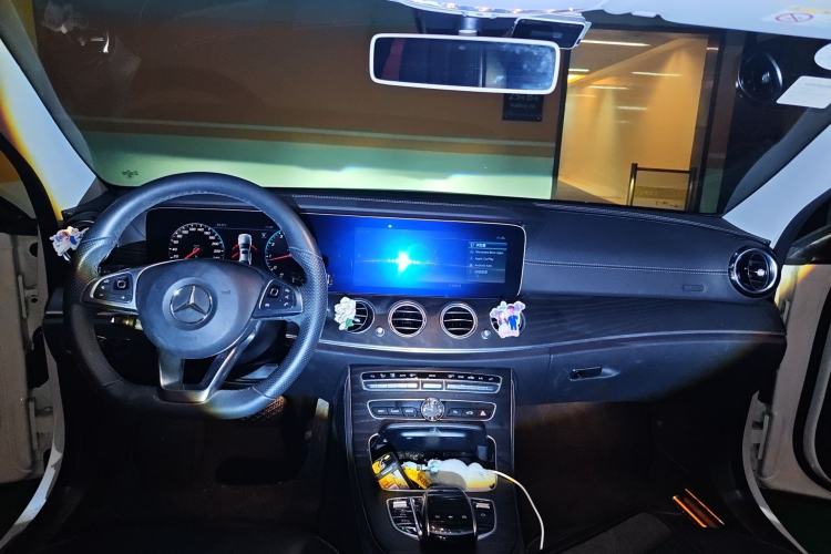 Used Mercedes-Benz E-Class 2017 E 300 L Sporty and Stylish Model Center Console