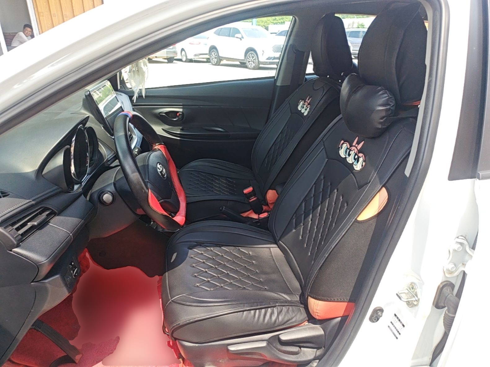 Avant de la voiture