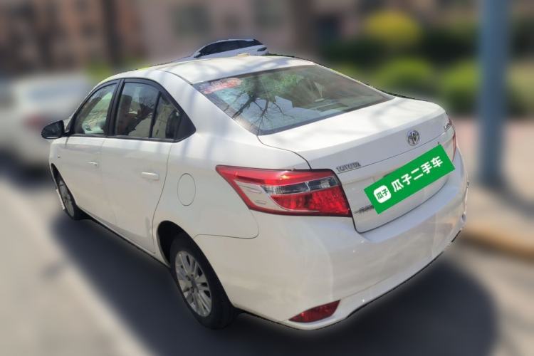 Used Toyota Vios 2014 1.3L Manual Xiang Edition Rear Left 45 Deg