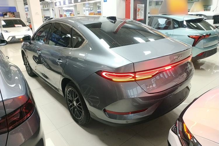 Used BYD Qin PLUS 2025 EV Smart Drive Edition 510KM Leading Model Rear Left 45 Deg