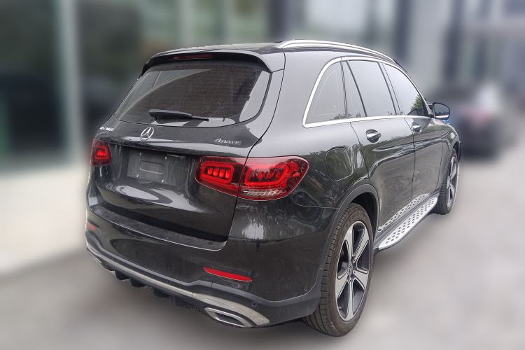 Used Mercedes-Benz GLC 2021 GLC 300 L 4MATIC Luxury Model Rear Right 45 Deg