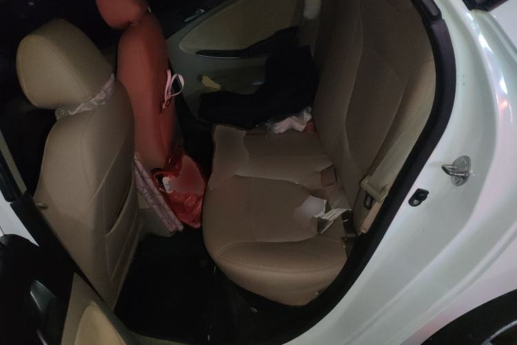 Used Hyundai Verna (older generation) 2014 1.4L Automatic Fashion GS Model Left Rear Seat